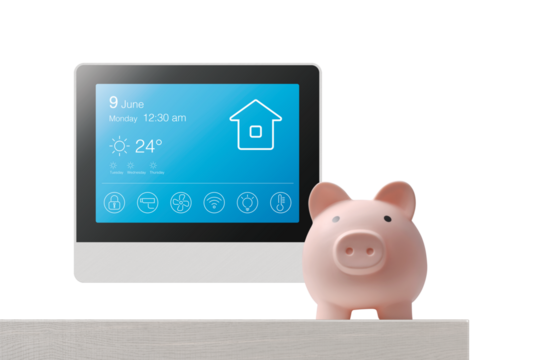 Innovative smart home digital display - Powered by Adobe