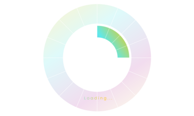 30 percent loading user interface, A Futuristic loading icon, colorful loading tap menu UI, use for Download progress, web design template, interface uploading design.