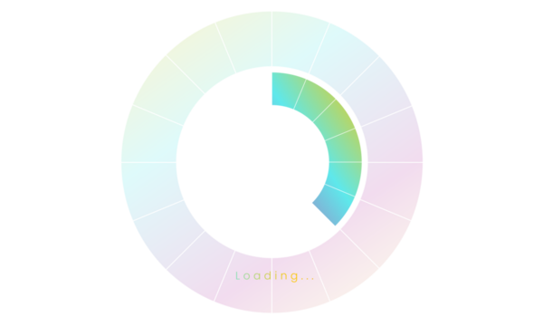 50 percent loading user interface, A Futuristic loading icon, colorful loading tap menu UI, use for Download progress, web design template, interface uploading design. - Powered by Adobe