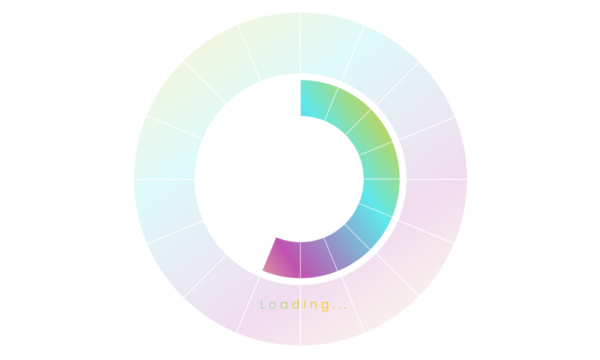 60 percent loading user interface, A Futuristic loading icon, colorful loading tap menu UI, use for Download progress, web design template, interface uploading design. - Powered by Adobe