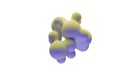 3d liquid splash made in blender