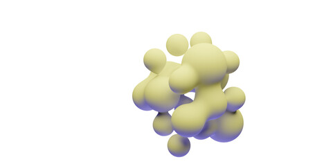 3d liquid splash made in blender