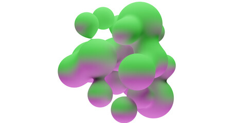 3d liquid splash made in blender