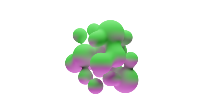 3d liquid splash made in blender