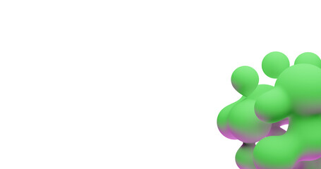 3d liquid splash made in blender