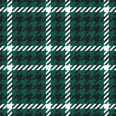 Goose foot. Houndstooth tartan tweed