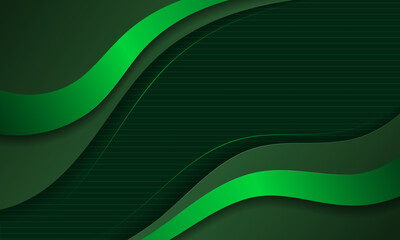Abstract green metal background