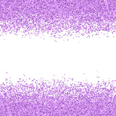 Lilac glitter isolated PNG