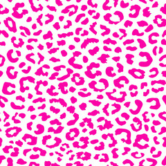 pink animal print. leopard spots seamless pattern. animal pattern. leopard print. good for fabric, fashion, summer dress, textile, resort wear, wallpaper, background, backdrop.