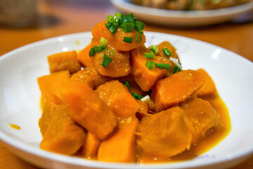 A Delicious Braised Squash Chunk