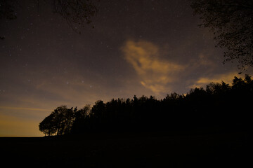 Fototapeta na wymiar Nachthimmel