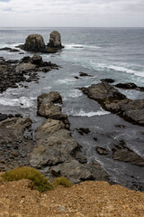 Fototapeta na wymiar Punta de Lobos in Pichilemu, Chile 