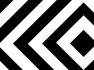 black and white stripes