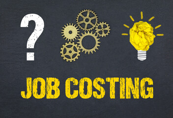 Obraz premium Job costing 