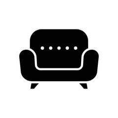 sofa icon vector design template in white background