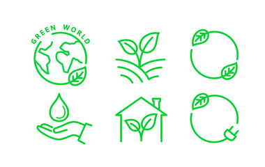 Global Growth Continuous Line Icon.