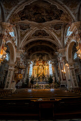 Obraz premium Magic of Christmas in Bressanone and at the Novacella Abbey