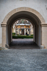 Fototapeta premium Magic of Christmas in Bressanone and at the Novacella Abbey