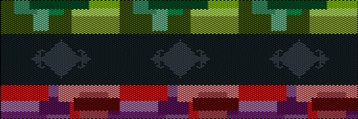  Folk ornament, national pattern, ethnic embroidery, ornamental texture, traditional geometric motives of the tribes of the African continent.