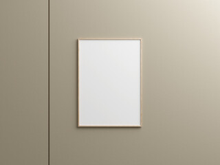 Hanging frame mockup for art and quotes.