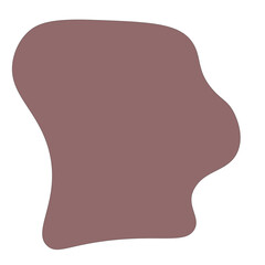 pastel abstract blob hand drawn vector element