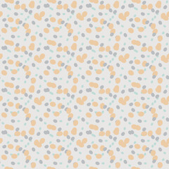 Seamless pattern for baby textile