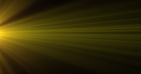 Image of light rays over black background