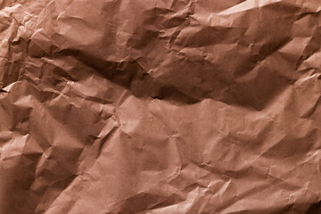 Close up of corrugated cardboard with copy space