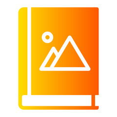 book gradient icon