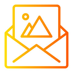 letter gradient icon