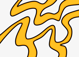 Abstract background with gradient wavy line pattern