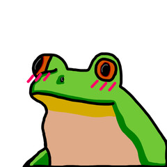 Blushing Zaporizhzhyan Frog