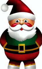 Obraz premium portrait of santa claus