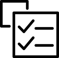 Checklist Vector Icon
