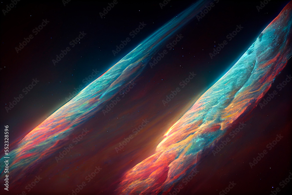 Poster beautiful abstract illustrations background with space