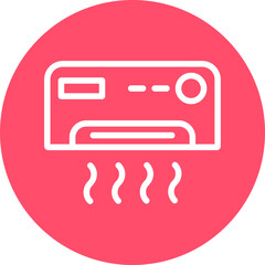 Air Conditioner Icon Style