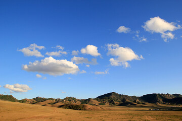 Fototapeta na wymiar Beautiful landscape of Gorkhi-Terelj National Park, Mongolia