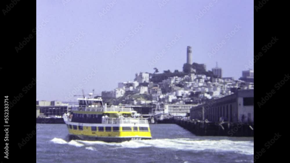 Poster United States 1981, San Francisco skyline