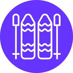 Ski Icon Style