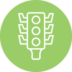 Traffic Lights Icon Style