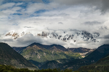 landscape with clouds