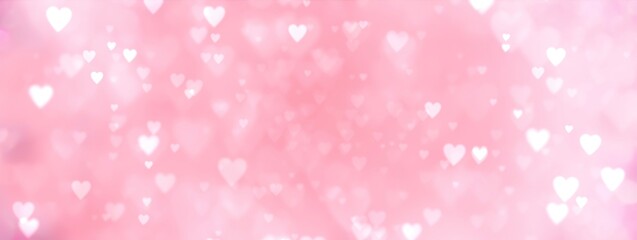 Fototapeta na wymiar Abstract pastel background with hearts - concept Mother's Day, Valentine's Day, Birthday - spring colors 