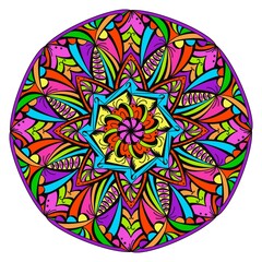 Art, Coloring pictures, circular images, coloring.