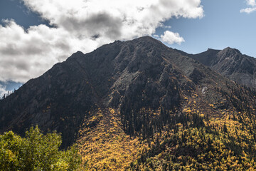 landscape with clouds