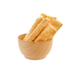 Crispy pie stick on transparent png