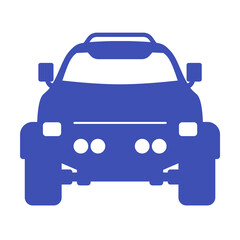 Obraz premium off-road 4x4 vehicle icon