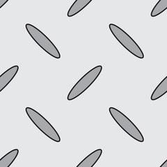 Abstract seamless geometric pattern of ellipses