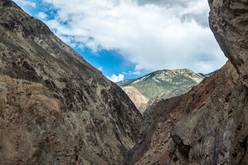 landscape with clouds