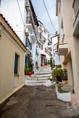 Skiathos town on Skiathos island, Greece