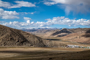 landscape in the himalayas